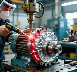 大功率減速機(jī)齒輪采用激光熔覆，修復(fù)后精度能恢復(fù)嗎？